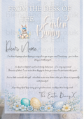 Personalised Easter Bunny Letter | From The Desk of The Easter Bunny Printable