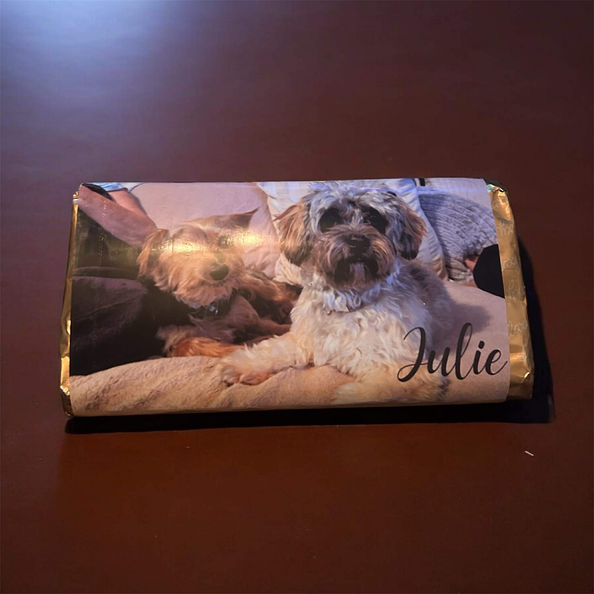 Personalised Photo Chocolate Bar Gift | Includes 100g Galaxy Bar