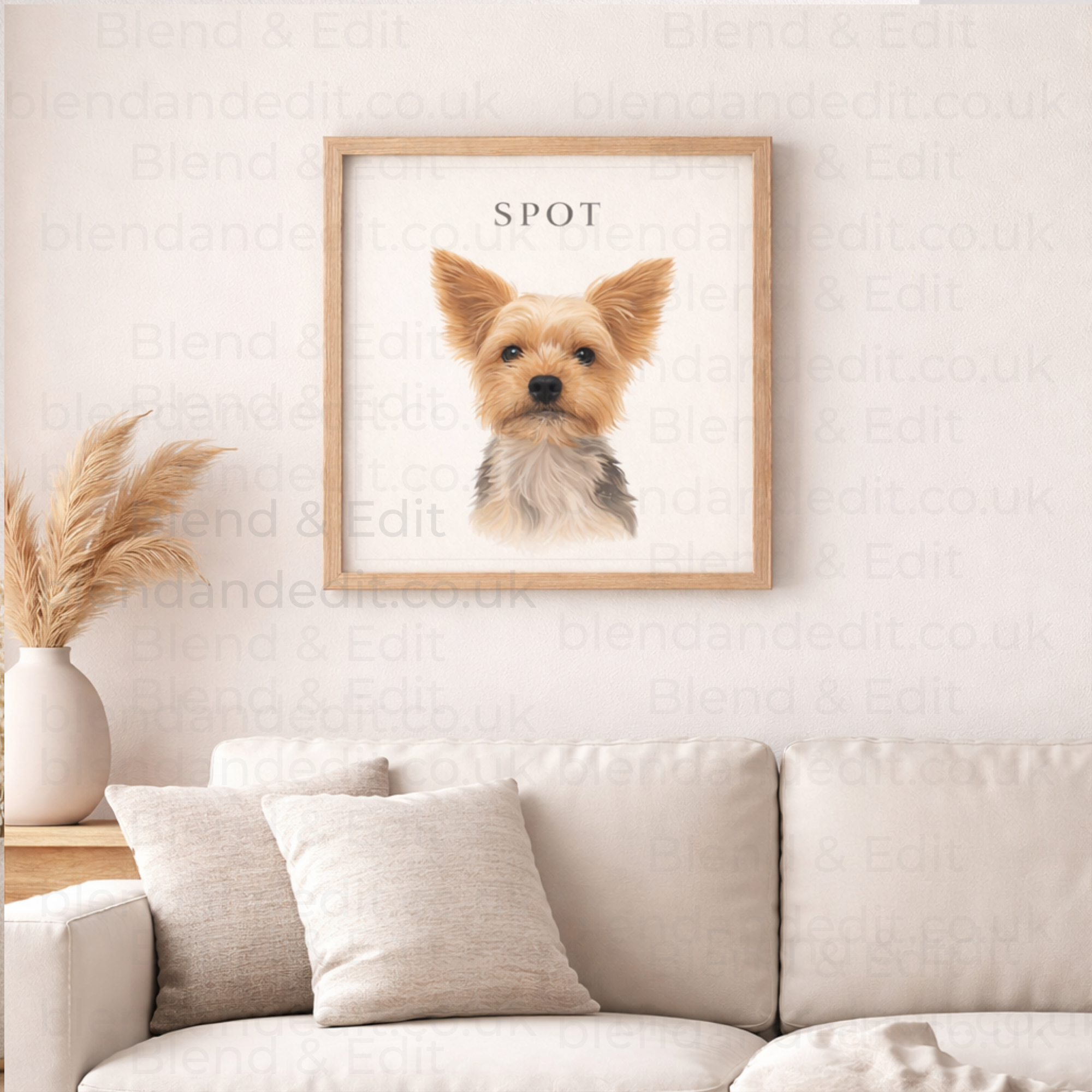 Custom Pet Portrait from Photo