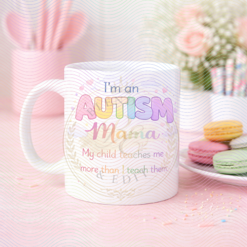 Autism Mama & Mummy Mug | Gift for Autism Mums