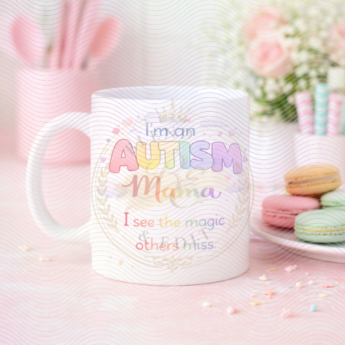 Autism Mama & Mummy Mug | Gift for Autism Mums