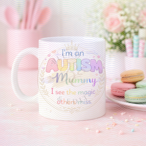 Autism Mama & Mummy Mug | Gift for Autism Mums