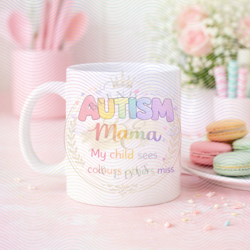 Autism Mama & Mummy Mug | Gift for Autism Mums