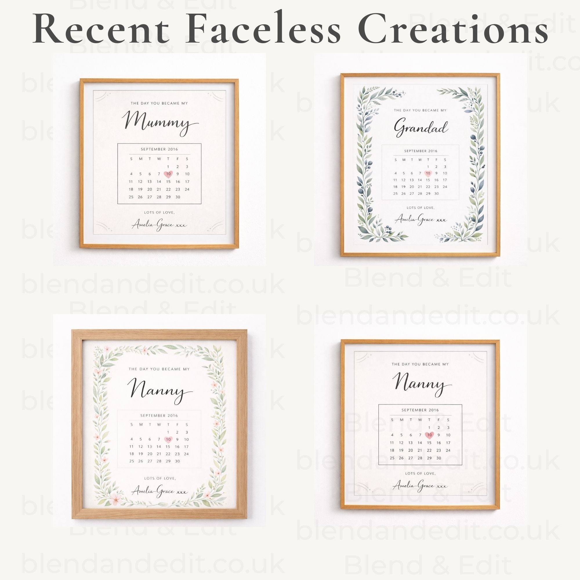 Personalised “The Day You Became Mine” Print – Custom Date Artwork