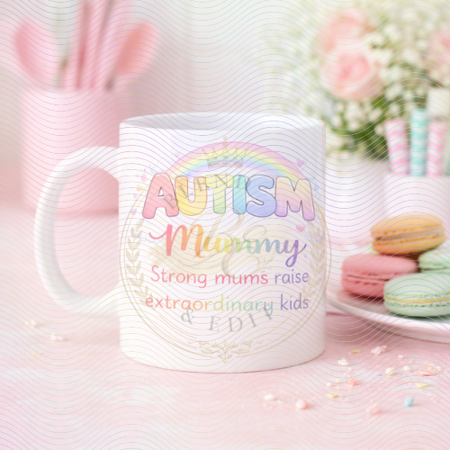 Autism Mama & Mummy Mug | Gift for Autism Mums