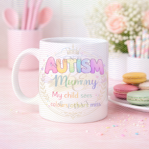 Autism Mama & Mummy Mug | Gift for Autism Mums