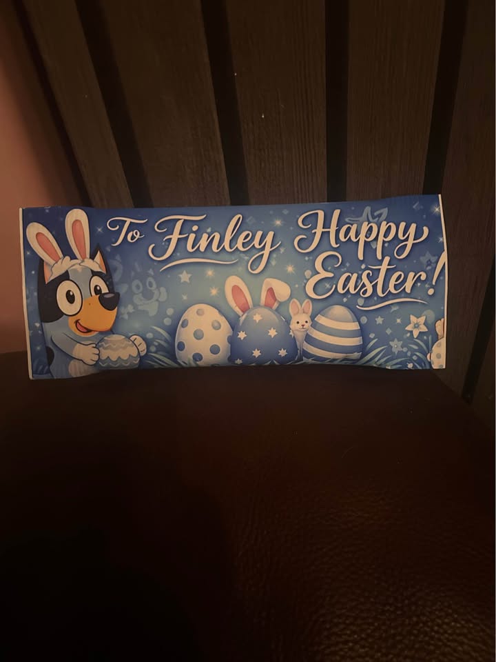 Custom Character Inspired Chocolate Bar 🍫✨ | Personalised Kids Gift | Cartoon Style Wrapper