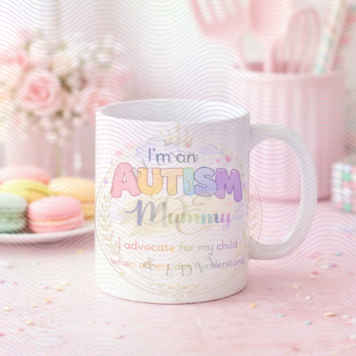 Autism Mama & Mummy Mug | Gift for Autism Mums