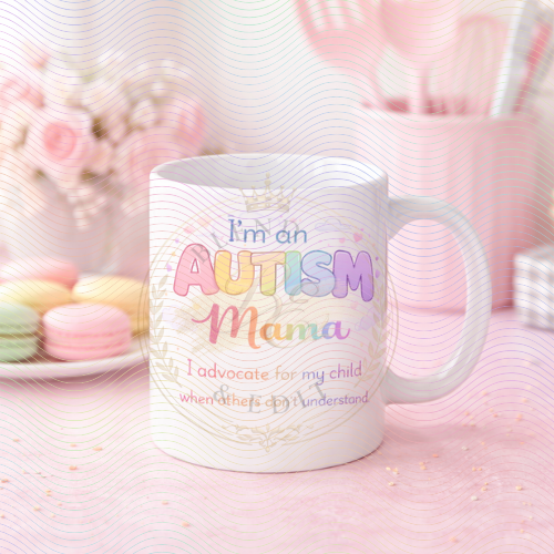 Autism Mama & Mummy Mug | Gift for Autism Mums