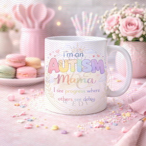 Autism Mama & Mummy Mug | Gift for Autism Mums