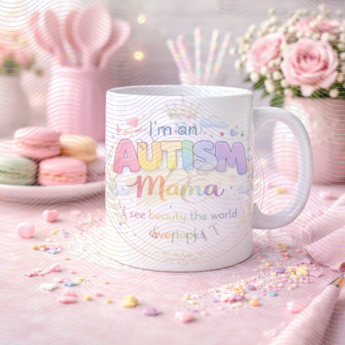 Autism Mama & Mummy Mug | Gift for Autism Mums