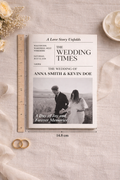 Personalised Wedding Newspaper