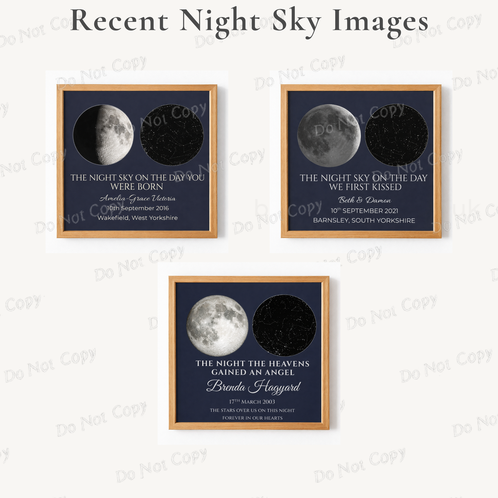 Personalised Night Sky Print