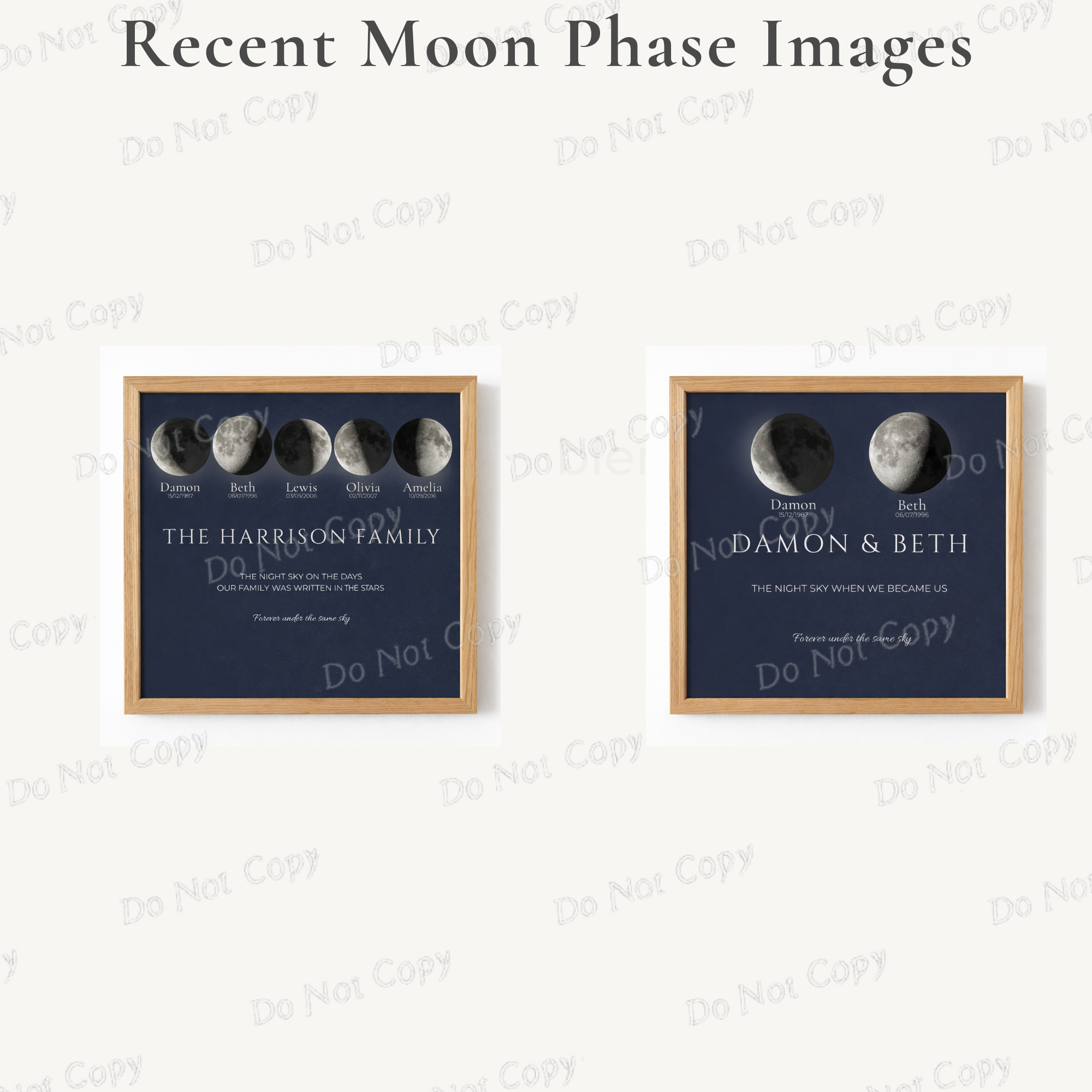 Personalised Moon Story Print