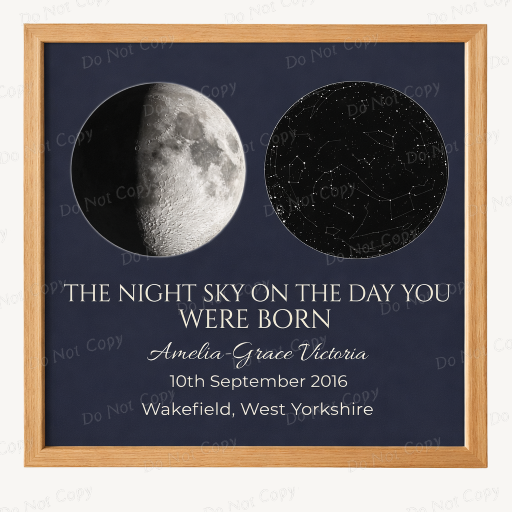 Personalised Night Sky Print