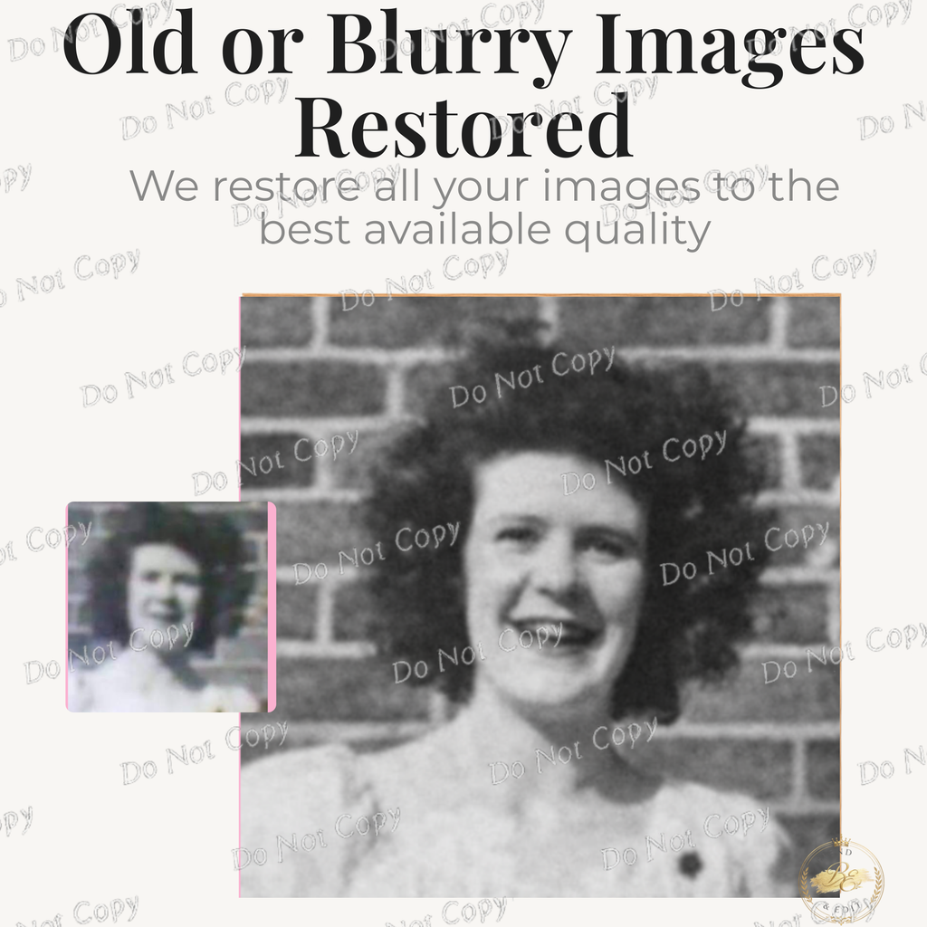 Professional Photo Restoration Service | Restore Old & Damaged Photos to Life