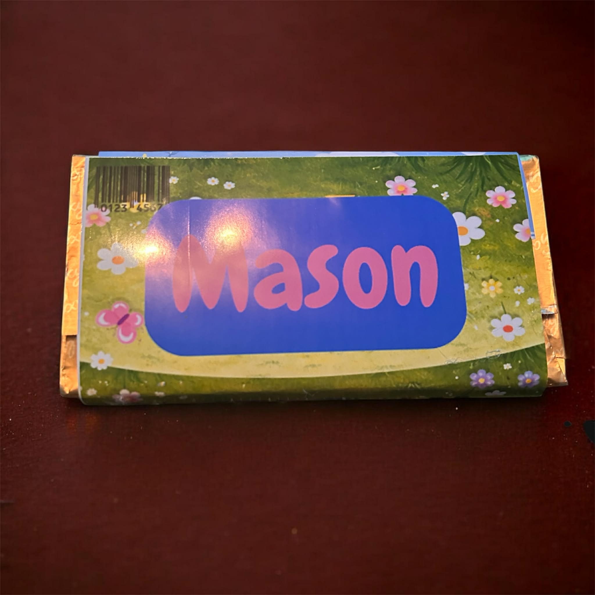 Custom Character Chocolate Bar Gift | Includes 100g Galaxy Bar