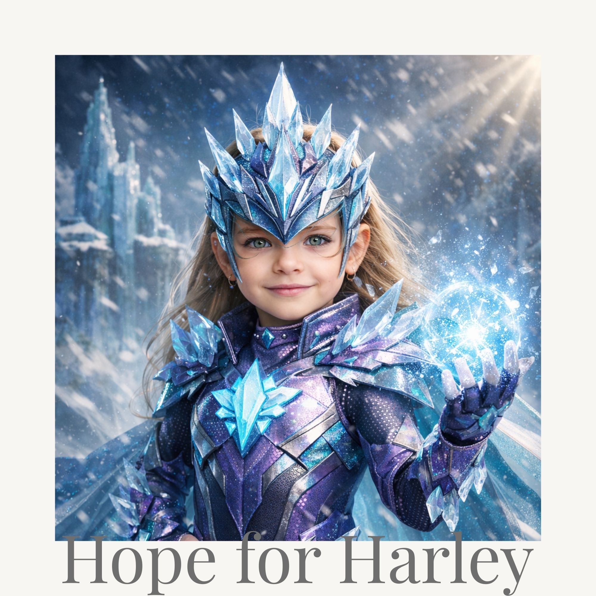 Personalised Superhero Print – Supporting Harley’s Treatment